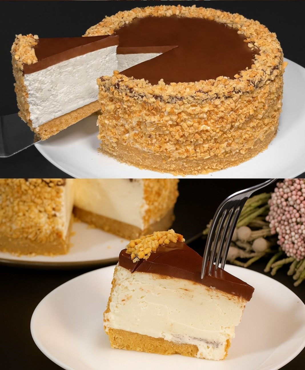 NAJEFTINIJA SLADOLED TORTA KOJU SAM IKADA JELA!!! Recept za 5 minuta! Nema pečenja, nema želatine! - featured image