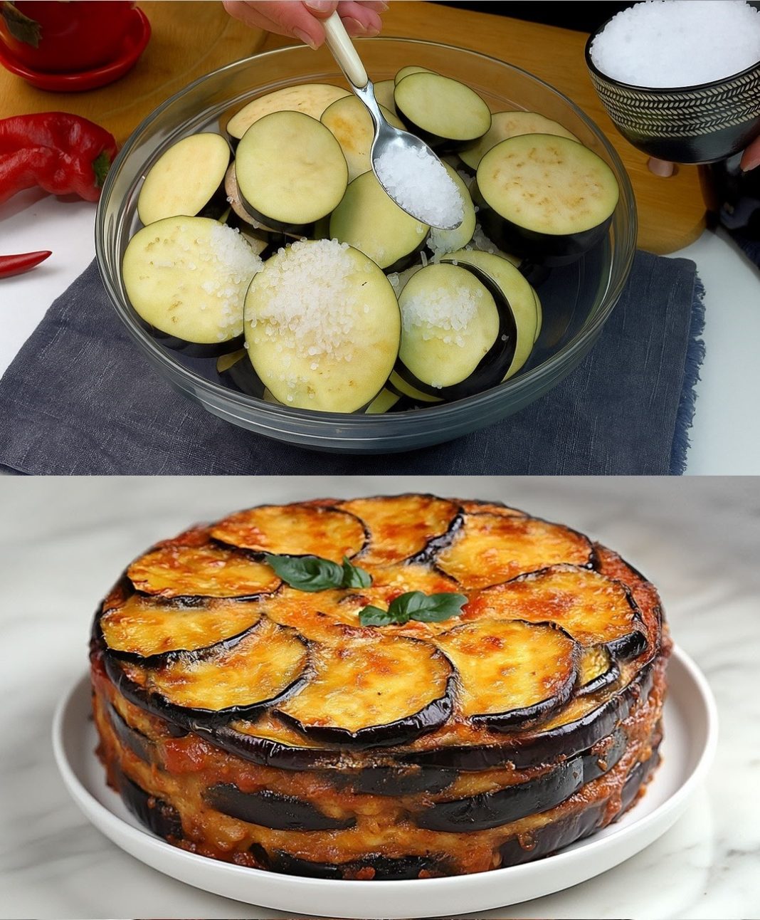 Ova torta od patlidžana je apsolutno nevjerovatno ukusna! Tako jedinstvena i ukusna – nećete vjerovati koliko pečeni patlidžan može biti nevjerovatan! - featured image