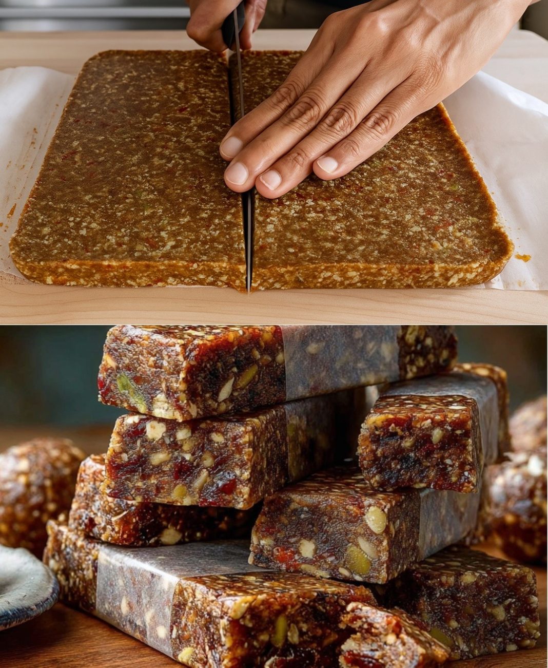 Ove proteinske pločice su fantastične! Super jednostavne za napraviti i tako zdrave – savršene za energiju prije povratka u školu! 💪🏽 ✅👇👇 - featured image