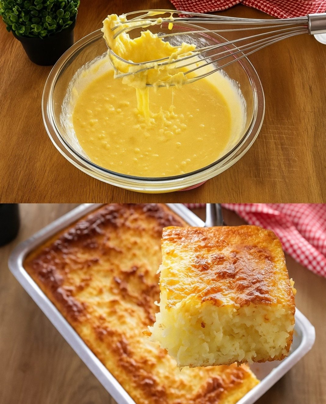 Najbrži kolač od kokosa sa samo 3 sastojka! Savršen je za užurbane dane ili slatku poslasticu.Vjerujte mi, moja porodica ga obožava svaki put kada ga napravim! - featured image