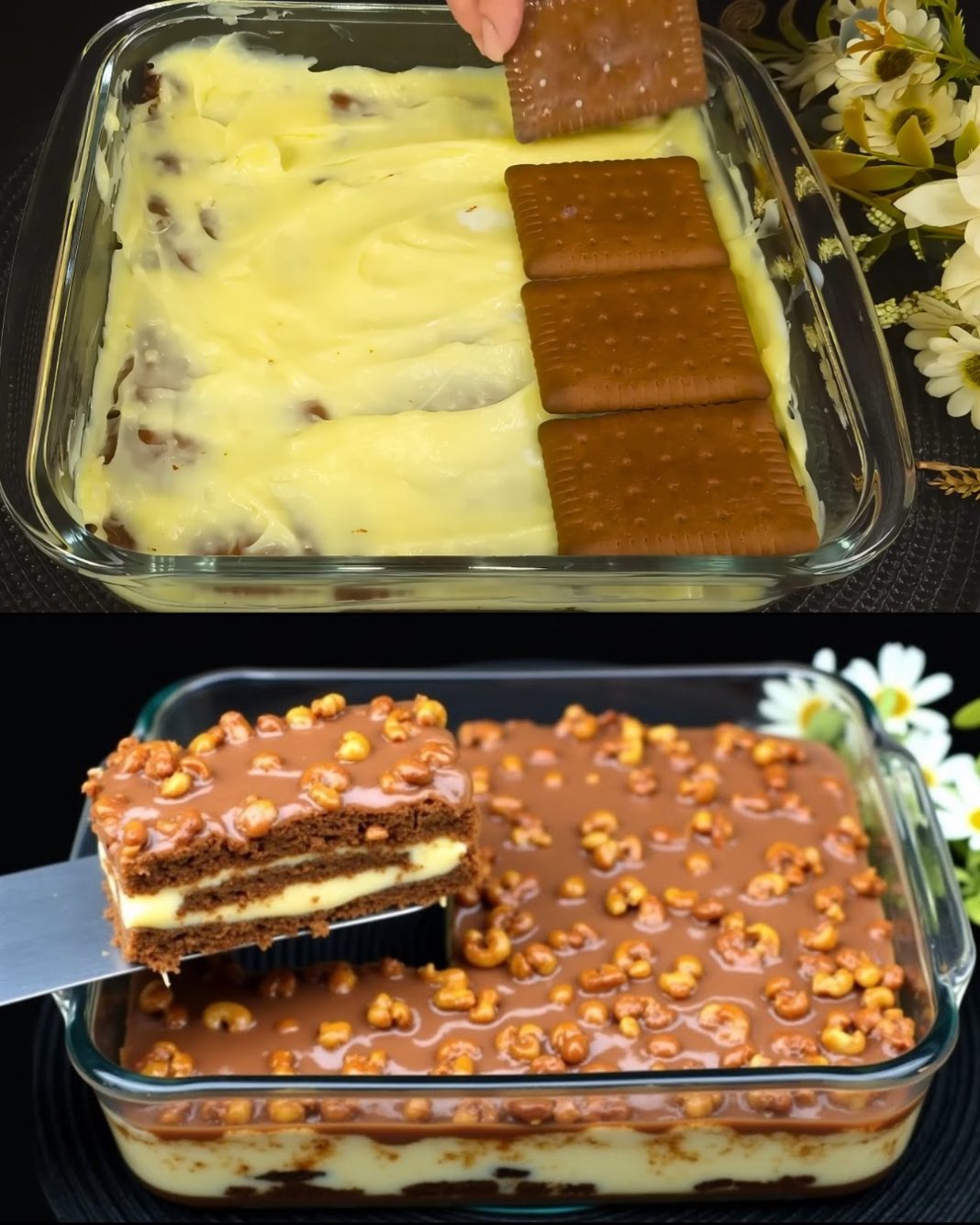 Najbolji domaći kolač bez pečenja! Bez brašna za 5 minuta! - featured image