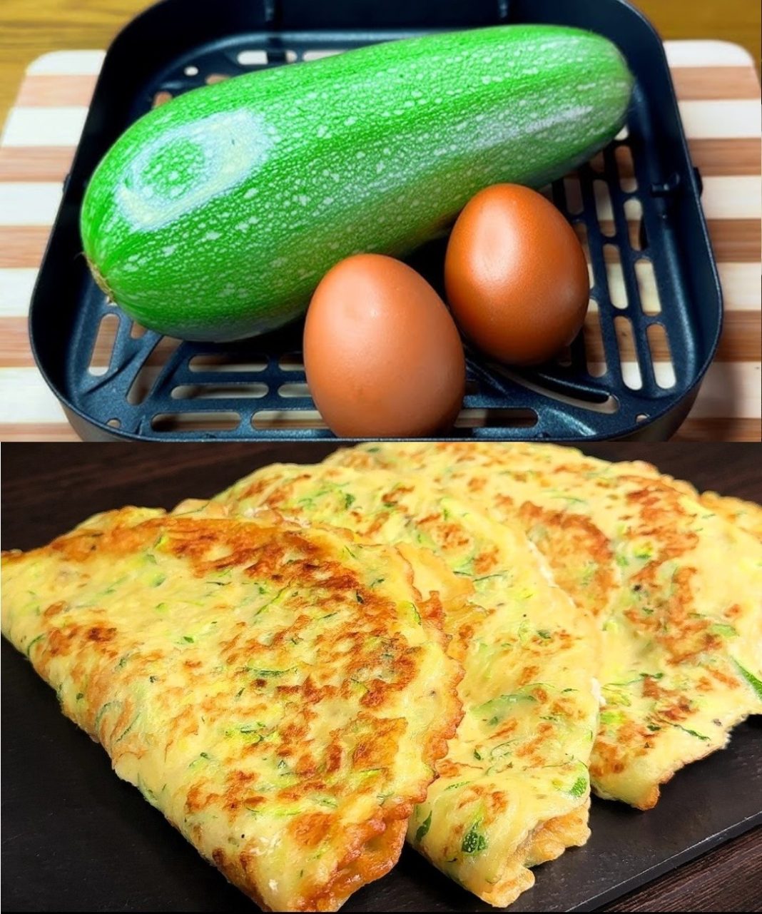 1 tikvica i 2 jaja su ukusniji od pizze! Recept za tikvice u tavi! - featured image