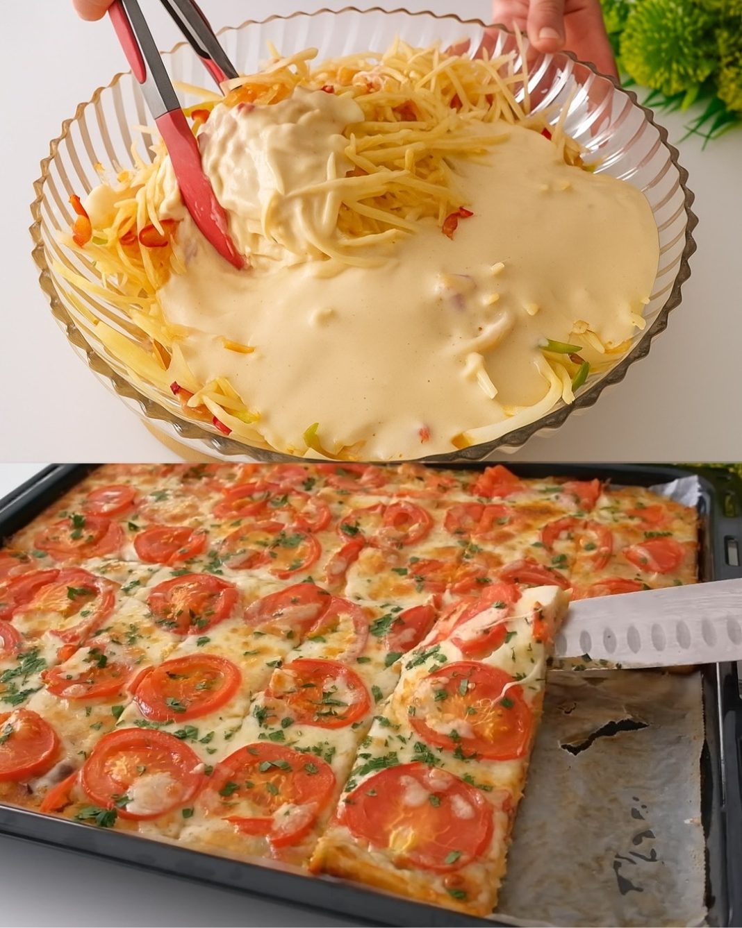 Samo naribajte 3 krompira. Bolje od pizze. Jednostavno, jeftino i ukusno👌. - featured image