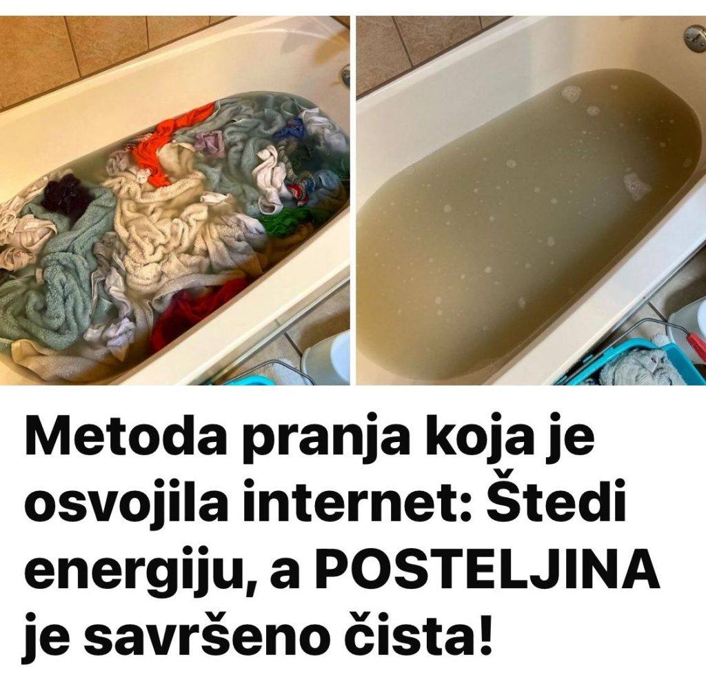 METODA PRANJA KOJA JE OSVOJILA INTERNET: ŠTEDI ENERGIJU, A POSTELJINA JE SAVRŠENO ČISTA! - featured image METODA PRANJA KOJA JE OSVOJILA INTERNET: ŠTEDI ENERGIJU, A POSTELJINA JE SAVRŠENO ČISTA! - featured image